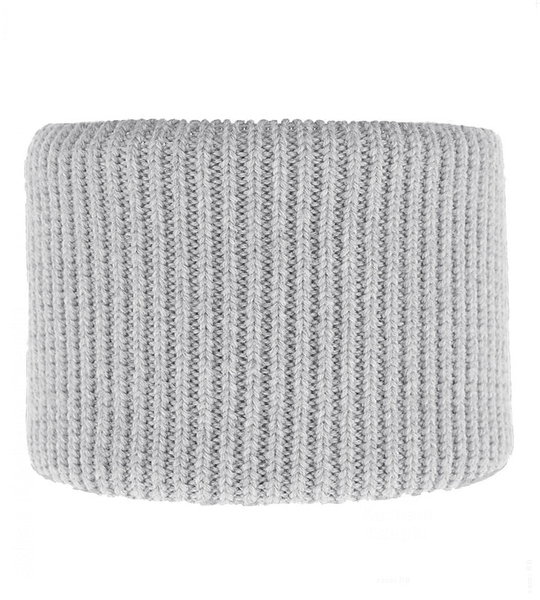 Komin merino 100% extrafine, dla dziecka, Navilla, szary, 4-10 lat