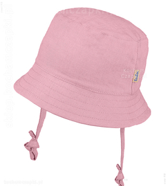 Kapelusz dla dziewczynki, z lnu, Madelino z jonami srebra, 50-52cm