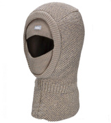 Kominiarka zimowa z wełny merino 100% dla chłopca, Kajetan, beż melanż, 48-52 cm