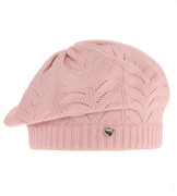 Beret dla dziewczynki,  wiosenny/jesienny, róż pudrowy, Plaer, 52-54 cm