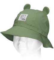 Kapelusz na lato dla chłopca, zielony, filtr UV, Park Ranger, 46-48 cm