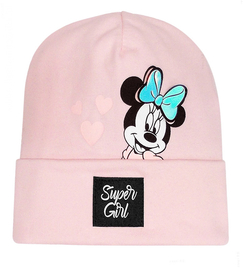 Czapka jesienno/zimowa dziewczęca, Katarina z myszką Minnie, rozm. 52-54cm