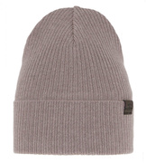 Czapka wiosenna/jesienna w prążek, beżowa, Doran, 50-54 cm