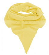 Chusta dla dziewczynki, ażurowa, na wiosnę / jesień, 6786, żółta