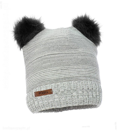 Czapka zimowa z uszkami Theo  rozm. 52-54 cm