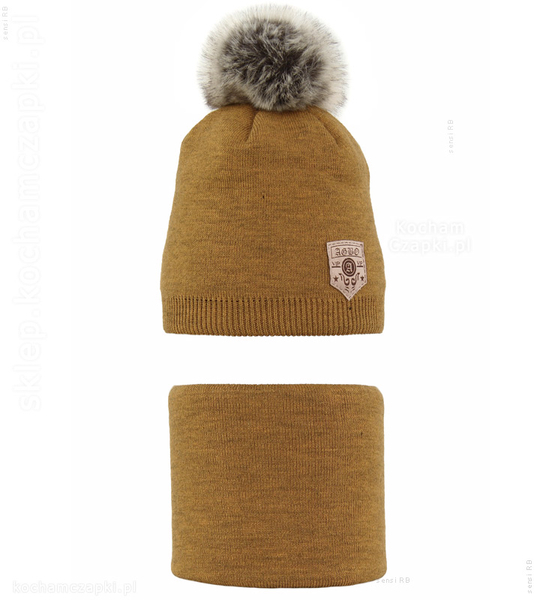 Komplet na łagodną zimę / jesień Apolio rozm. 52-55 cm