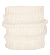 Komin zimowy na szyję, merino 34%, Sebtia, kremowy