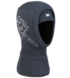 Kominiarka zimowa dla chłopca, granatowa, Tarran, 52-56 cm