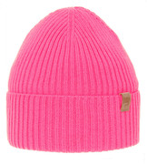 Czapka wiosenna/jesienna w prążek, róż landrynka, Usimi, 52-54 cm