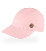 Czapka z daszkiem dla dziewczynki, filtr UV, Migga, pudrowa, 46-50 cm