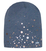 Czapka dla dziewczynki, wiosenna-jesienna, granatowa, Eivora, rozm. 48-50 cm