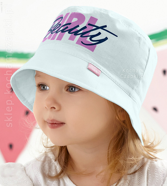 Kapelusz na lato dla dziewczynki Beauty Girl rozm.  50-52  cm