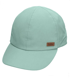 Czapka z daszkiem dla dziecka, z filtrem UPF 30+, Dikaios, miętowy, 48-52 cm