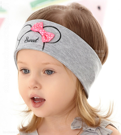 Bawełniana opaska dla dziewczynki Cajsa 40-43 cm