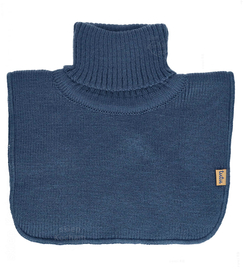 Komin z golfem, golfik, podszewka polar, niebieski, 3-6 lat