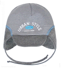 Bawełniana czapka dla chłopca z daszkiem Urban Style, rozm. 46-49 cm, wiosna/jesień