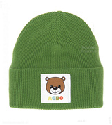 Czapka dzianinowa wiosenna / jesienna Zakik w prążek rozm. 46-48 cm