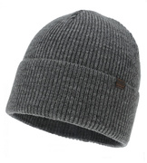 Czapka zimowa męska, z dodatkiem wełny merino, Rokins, szary (03), 55-57 cm