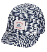 Czapka z daszkiem dla dziecka, z filtrem UPF 30+, Surfappa, granatowa,50-54 cm