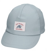 Czapka z daszkiem dla dziecka, z filtrem UPF 30+, Surfappa, niebieska, 46-50 cm