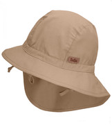 Kapelusz z filtrem UV, dla chłopca/dla dziewczynki,  Akubi, ciemny beż, 46-48 cm