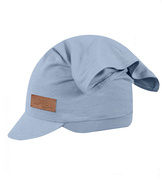 Chustka z daszkiem na głowę dla chłopczyka, Winnd, niebieska, 42-45 cm
