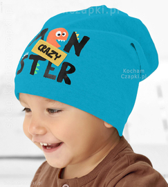 Czapka dla chłopczyka Mostro rozm. 44-47 cm