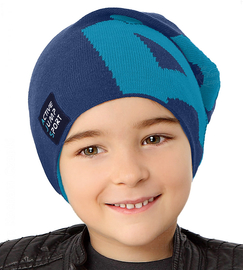 Czapka krasnal, Active Jump, niebieska, rozm.52-55 cm