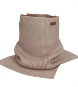 Komin z wełny merino, 7640, unisex, beżowy