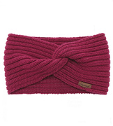 Opaska z wełny merino na zimę dla dziewczynki, Kevva, amarantowy, 52-54 cm