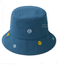 Kapelusz dziecięcy, haftowane emotki, Pikapu, r. 50-52 cm