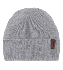 Męska czapka, 50% wełna, podszewka polar Gohan rozm. 55-60cm