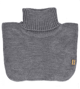 Komin z golfem, golfik, podszewka polar, szary, 1-3 lat