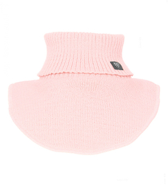 Golf dla dziecka, otulak pod kurtkę, komin dla dziecka, z polarem, Rafa, rozm. S, na wiek 6-24 miesięcy, róż pudrowy jasny