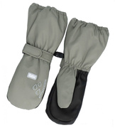 Rękawiczki dziecięce wodoodporne, ciepłe zimowe, z membraną, zielone, rozm. 3-5 lat