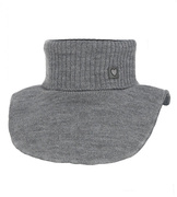 Golf, komin dla dziecka, z polarem, Rafa, szary melanż, rozm. S, na wiek 6-24 miesięcy