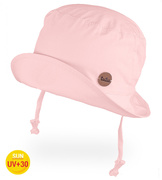 Kapelusz dla dziewczynki, wiązany,  filtr UV, Gaspar,  50-52  cm