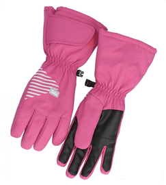 Rękawiczki narciarskie dziewczęce, 3006751, różowe, rozm. 10-12 lat