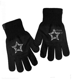 Rękawiczki do smartfona dla dziewczynki, rozmiar 10-14 lat