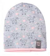 Czapka wiosenna /jesienna, dla dziewczynki, Kitty Star, różowa, 44-46 cm
