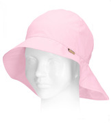 Kapelusz dla dziewczynki z filtrem UV, Tomisia, róż jasny, 50-52 cm