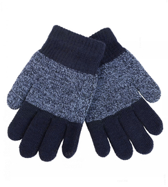 Rękawiczki dla dziecka, chłopięce, granatowe, wiek: 3-5 lat