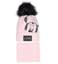 Zimowy modny komplet: czapka i komin Sotmus rozm. 52-56 cm