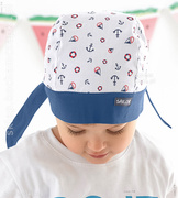 Chustka dla chłopca, wiązana z tyłu bandamka Filippo  rozm. 42-44 cm