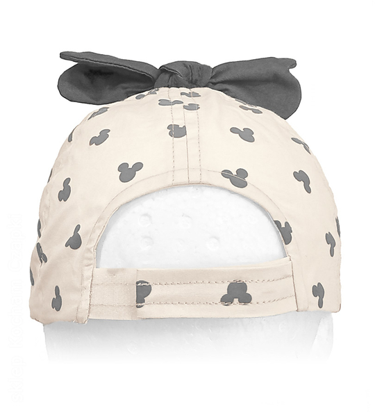 Czapka z daszkiem dla dziewczynki, filtr UV 30+, Shavira, brudny róż, 48-52 cm