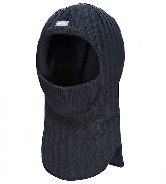 Kominiarka dla chłopca na zimę, Rovuen, granatowa, 48-52 cm