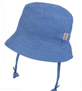 Kapelusz dla chłopca, z lnu, Madelino, z jonami srebra, 42-44cm