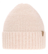 Czapka zimowa damska, merino, róż pudrowy blady, Vlaara, 56-60 cm