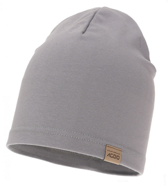 Czapka wiosenna/jesienna dla chłopca, Merbus, szara, 55-57 cm