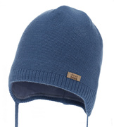 Czapka na jesień/wiosnę dla chłopca, Lavdis, niebieska, 47-50 cm